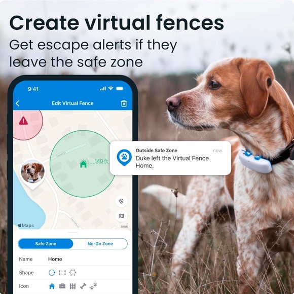 Tractive GPS Pet Tracker for Dogs, Waterproof, GPS Location and Smart Activity - Picture 5 of 8